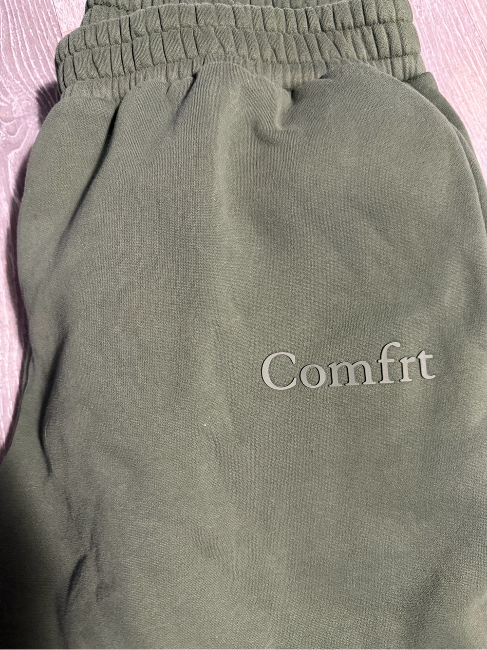 Comfrt Olive Track Joggers